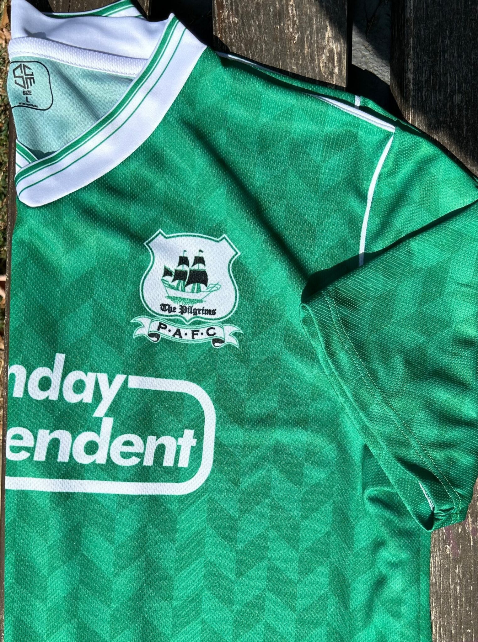 Plymouth Argyle Home Football Shirt 1987/1990 Retro Jersey Soccer England - Sport Club Memories