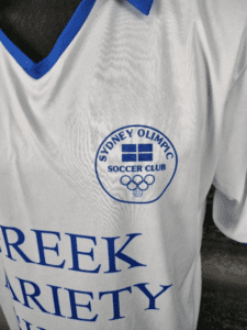 Sydney Olimpic FC Soccer Jersey Football Vintage 1985/1986 Shirt Greece Retro - Sport Club Memories