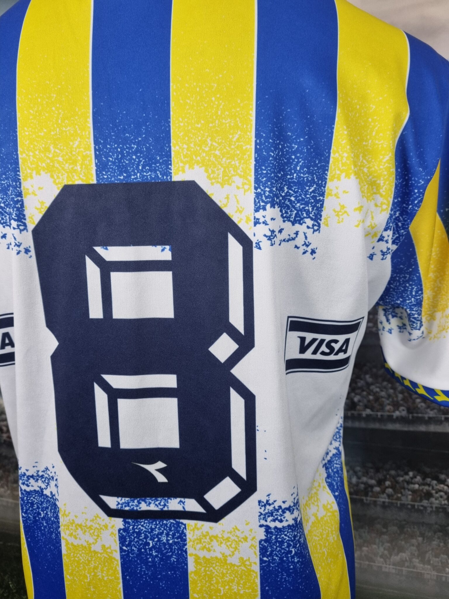 Maccabi Tel Aviv Football Shirt 1993/1994 Jersey Home Kit Israel Retro Vintage Visa - Sport Club Memories