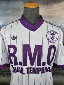 Toulouse FC Away Retro Shirt 1982/1983 Maillot Vintage Jersey France Durand #7 - Sport Club Memories