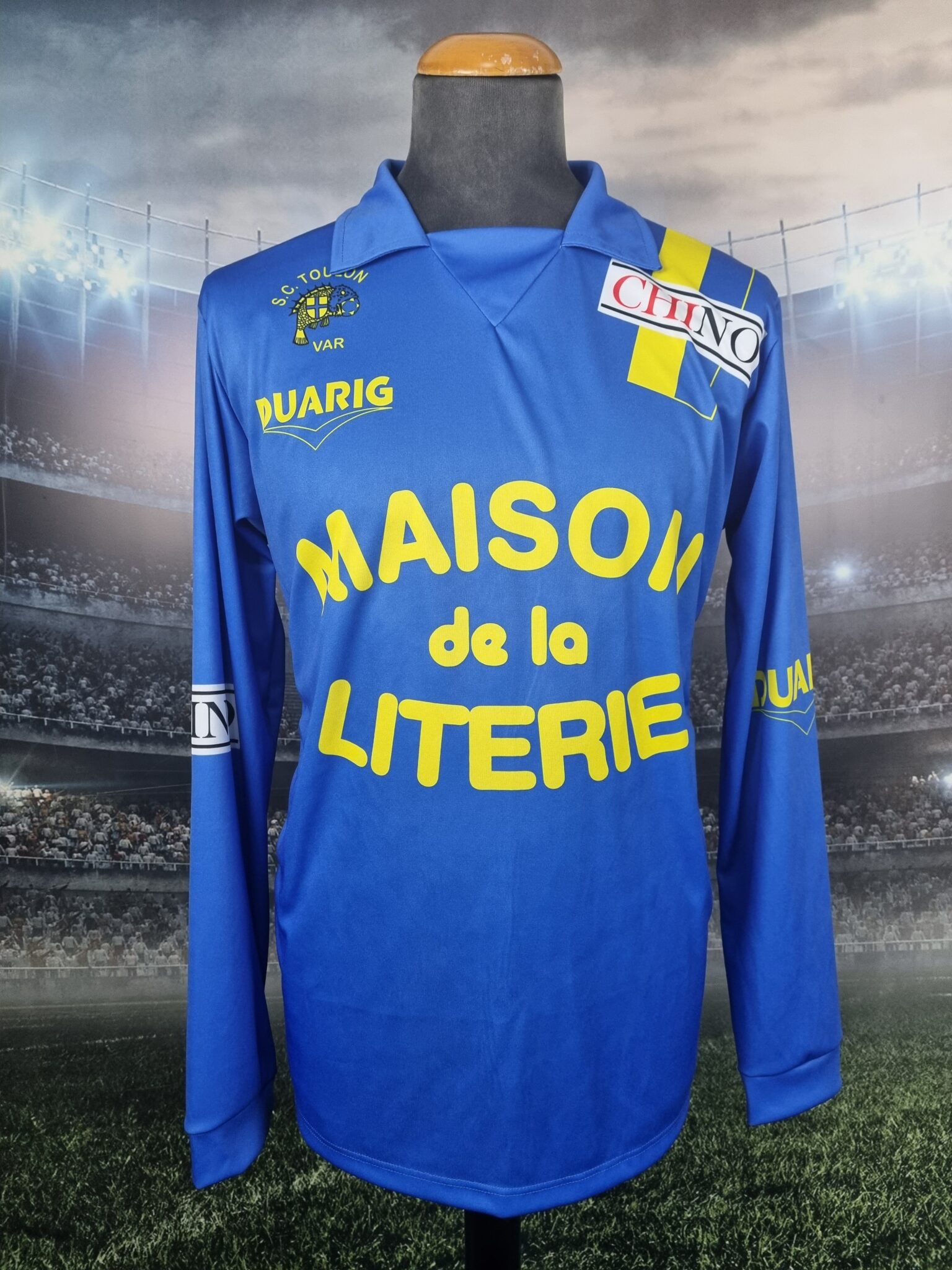 S.C. TOULON-VAR Maillot Home 1988/1989 Football Shirt Vintage Jersey Retro France - Sport Club Memories