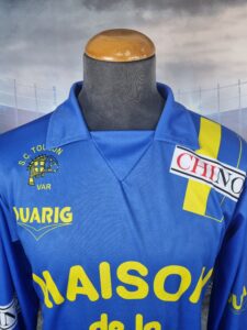 S.C. TOULON-VAR Maillot Home 1988/1989 Football Shirt Vintage Jersey Retro France - Sport Club Memories