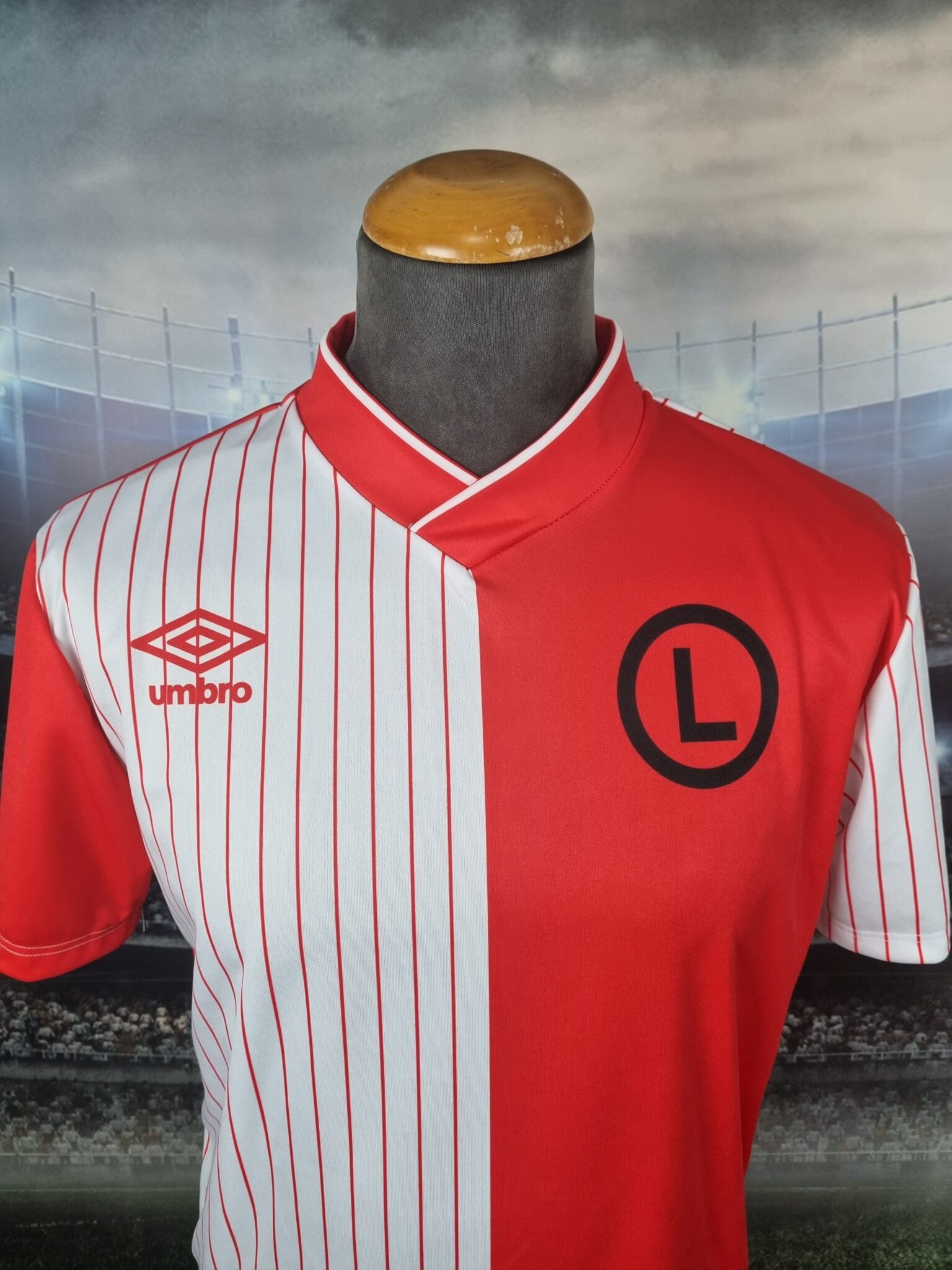 Legia Warszawa Football Shirt 1990/1991 Roman Kosecki #10 Retro Jersey Vintage Poland - Sport Club Memories
