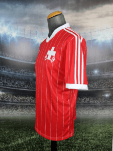 Switzerland National Team 1982/1983 Home Football Shirt #10 World Cup Vintage Retro Jersey - Sport Club Memories