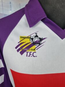 FC Toulouse Football Shirt 1992/1993 Home TFC Retro Maillot Vintage Jersey France - Sport Club Memories
