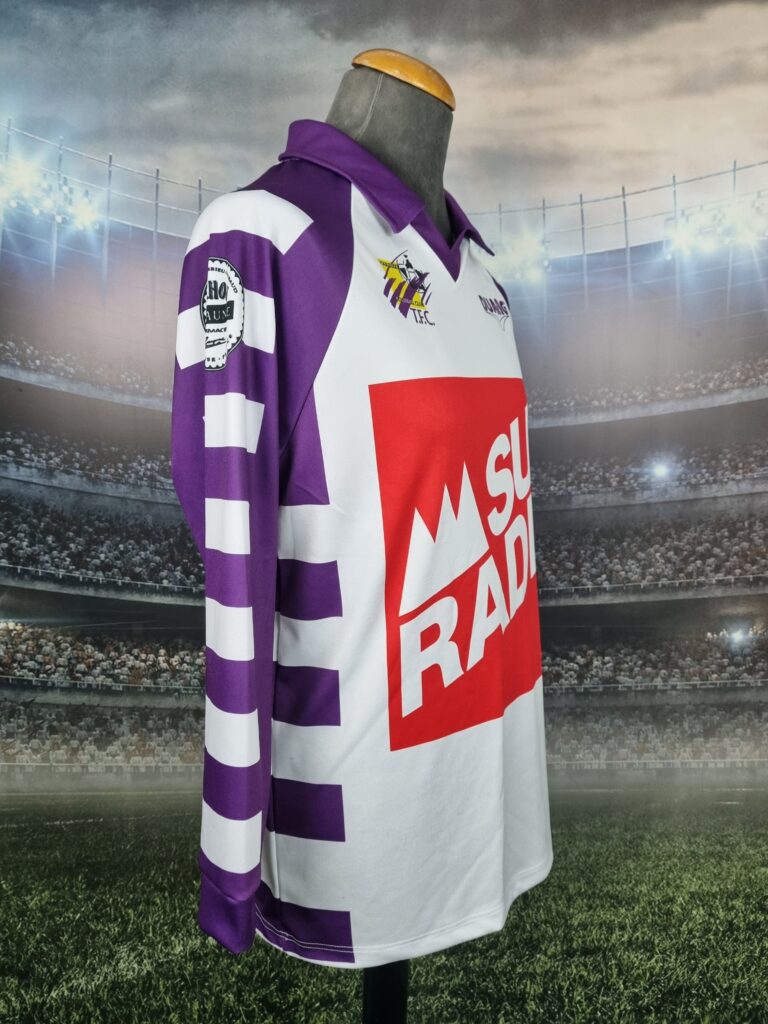 Maillot Vintage Toulouse FC (TFC) - Adidas Domicile Années 80/90 - Taille XL - N°10