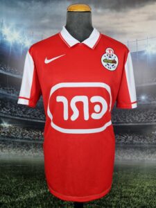 Hapoel Tel Aviv Football Shirt Home 1997/1998 Salim Tuama #15 Israel Jersey Vintage - Sport Club Memories