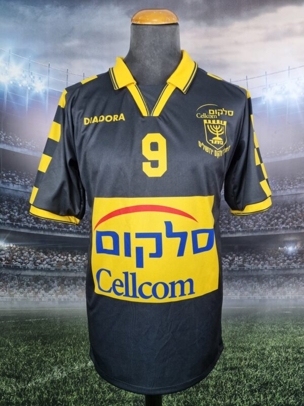 Beitar Jerusalem Football Shirt 1997/1998 Israel Retro Jersey Vintage Salloi #9 Away ביתר ירושלים - Sport Club Memories