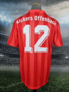 Offenbach Kickers Home Trikot Vintage Jersey Retro Shirt Germany Bundesliga #12 - Sport Club Memories
