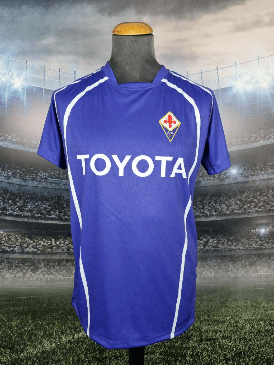 ACF Fiorentina Home Maglia 2006/2007 Vintage Jersey Retro Shirt #30 Toni Italy Toyota - Sport Club Memories