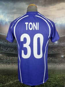 ACF Fiorentina Home Maglia 2006/2007 Vintage Jersey Retro Shirt #30 Toni Italy Toyota - Sport Club Memories
