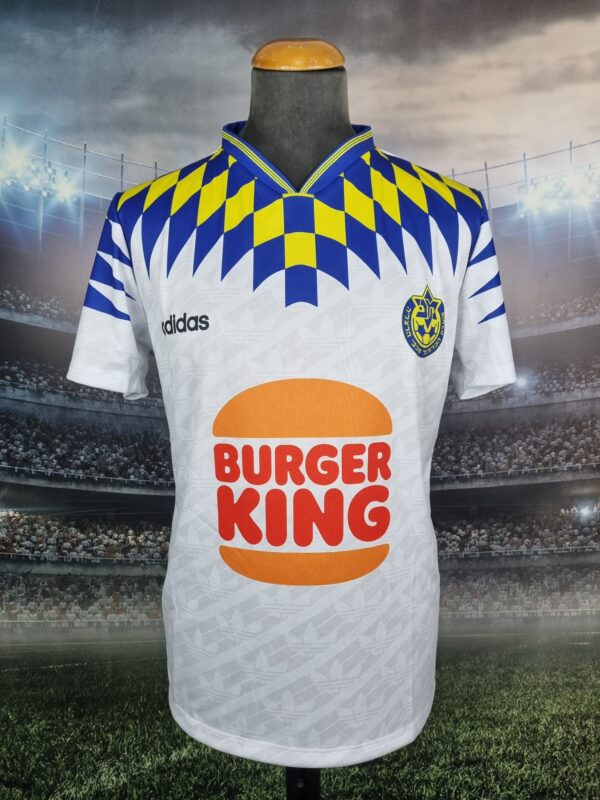 Maccabi Herzeliya Football Jersey Vintage 1995/1996 Retro Shirt Israel #6 איבנוב Burger King - Sport Club Memories