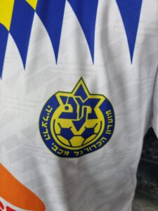Maccabi Herzeliya Football Jersey Vintage 1995/1996 Retro Shirt Israel #6 איבנוב Burger King - Sport Club Memories