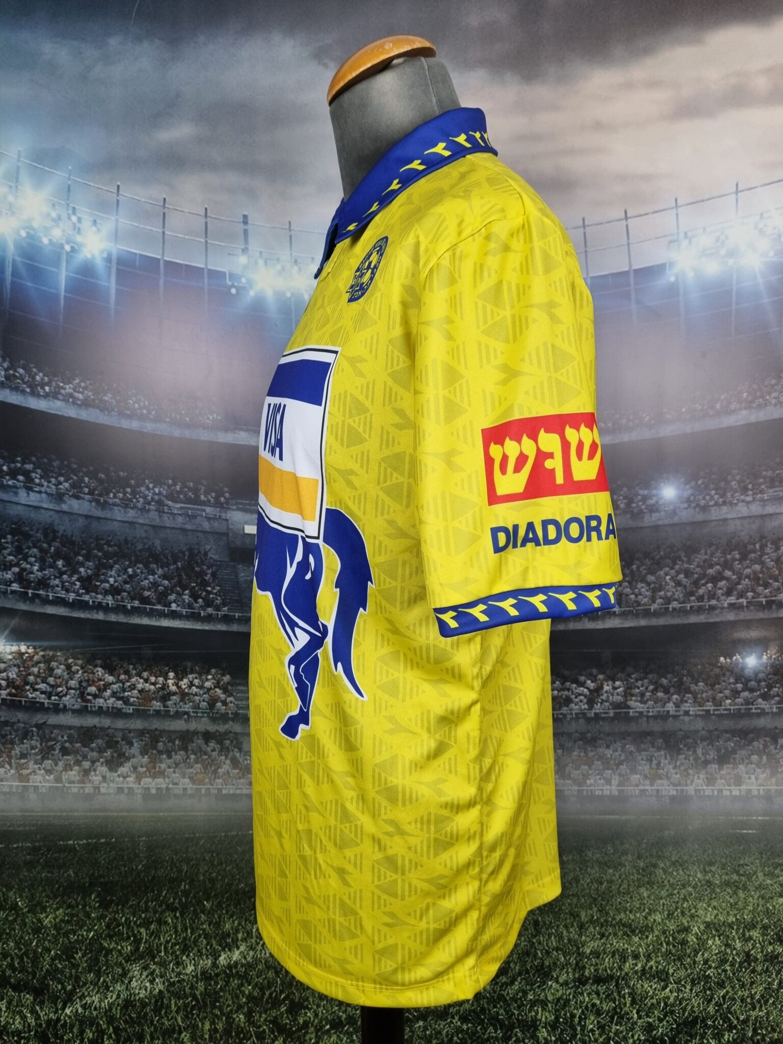 Maccabi Tel Aviv Football Shirt 1996/1997 Special Edition Jersey Retro Vintage Home - Sport Club Memories