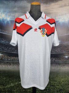Croatia National Team Football Shirt Vintage Jersey Retro Away Dres Hrvatska 1994 World Cup 2022 - Sport Club Memories