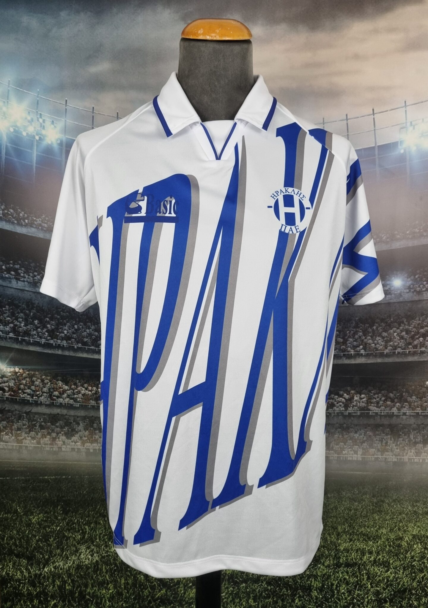 Iraklis FC Home Football Jersey 1994/1995 Greece Retro Shirt Thessaloniki - Sport Club Memories