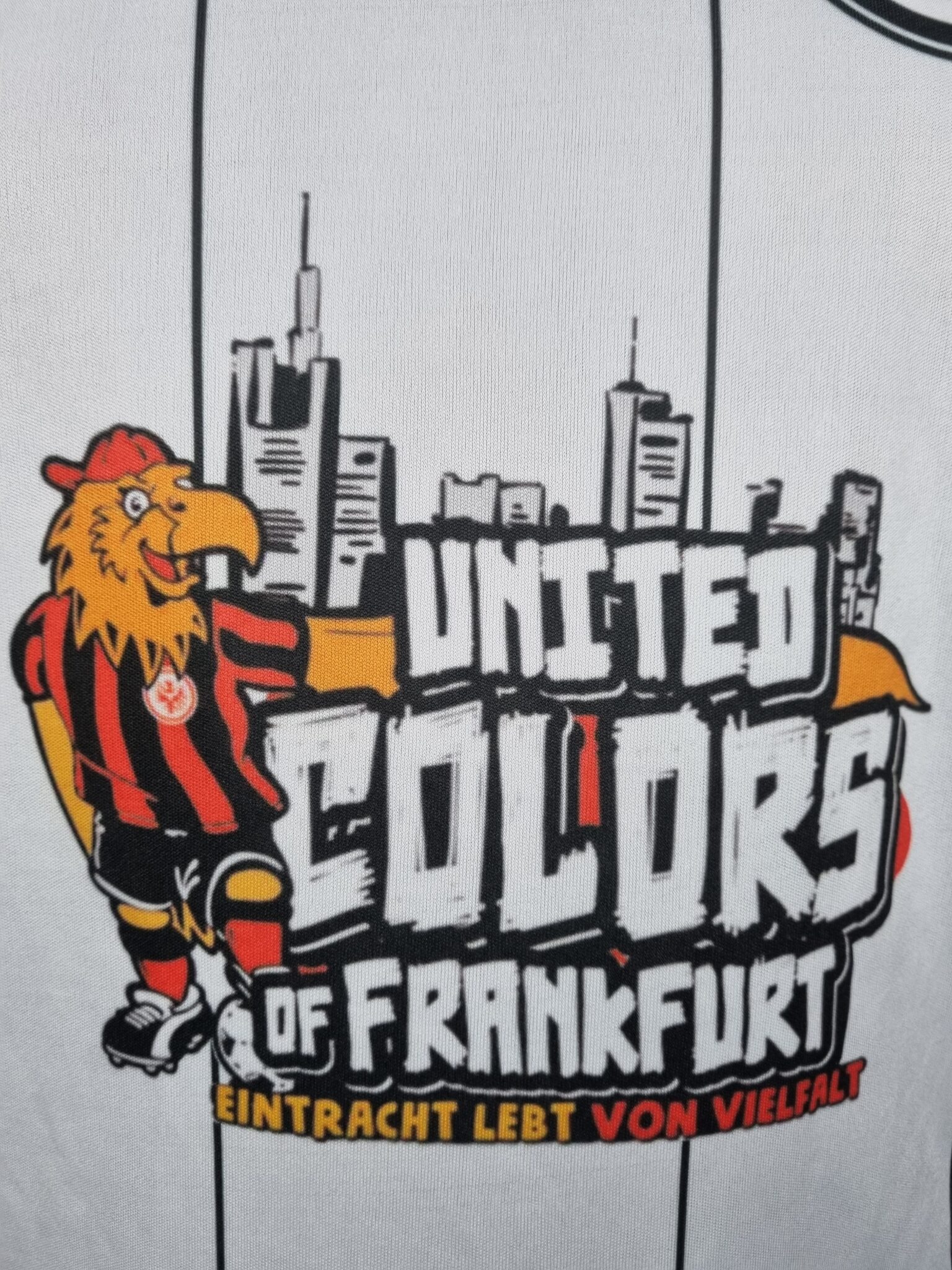 Eintracht Frankfurt "United Colors of Frankfurt" 2017/2018 Jersey Germany Shirt Special Trikot - Sport Club Memories