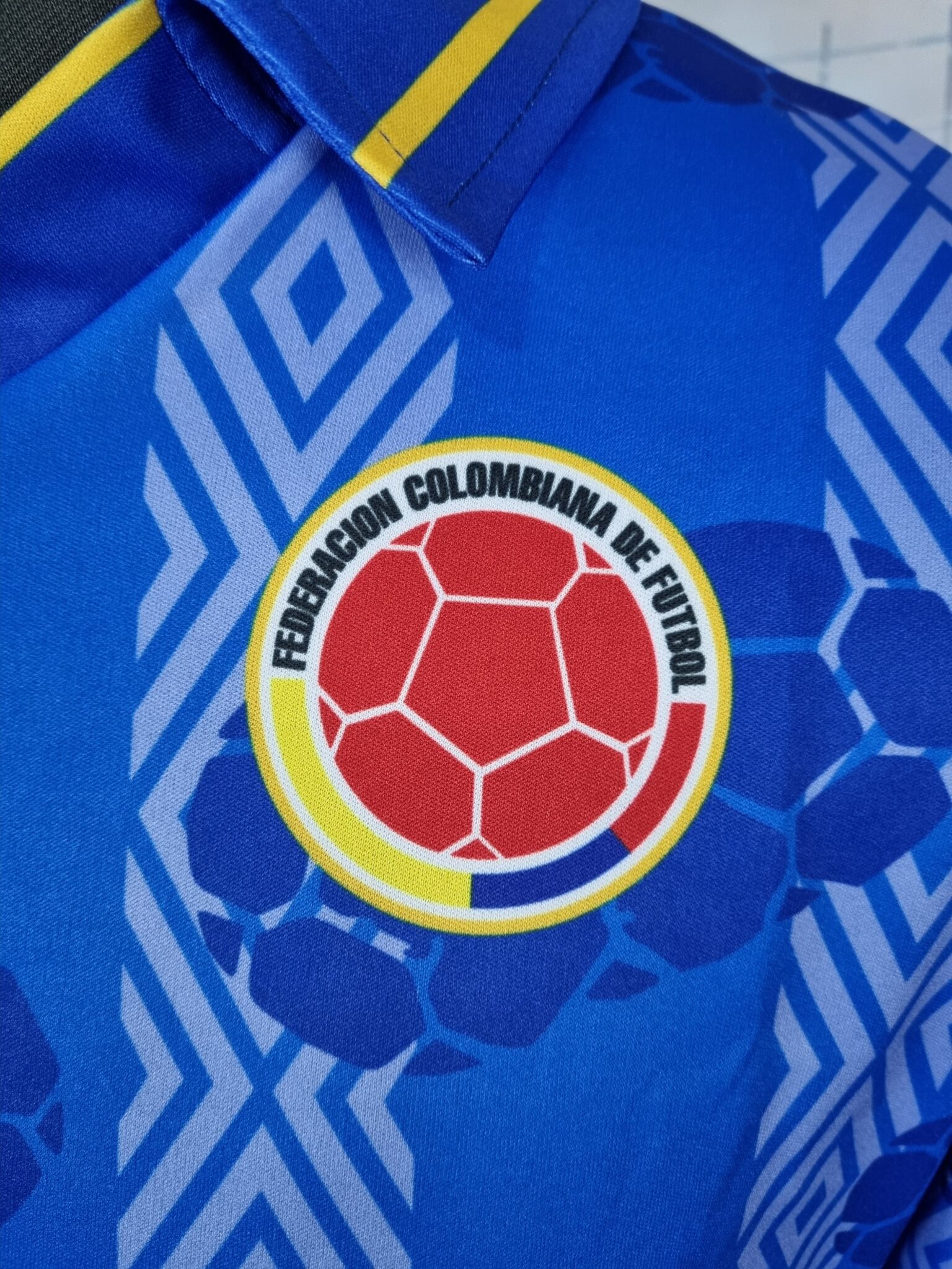 Colombia National Team 1994 Away Shirt Vintage Jersey Retro World Cup - Sport Club Memories