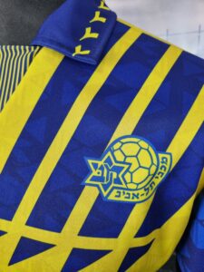 Maccabi Tel Aviv Football Shirt 1993/1994 Special Edition Jersey #10 Zohar Retro Vintage - Sport Club Memories