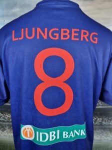 Mumbai City FC Home Football Jersey 2014/2015 Retro Ljungberg Sweden Arsenal India Soccer - Sport Club Memories