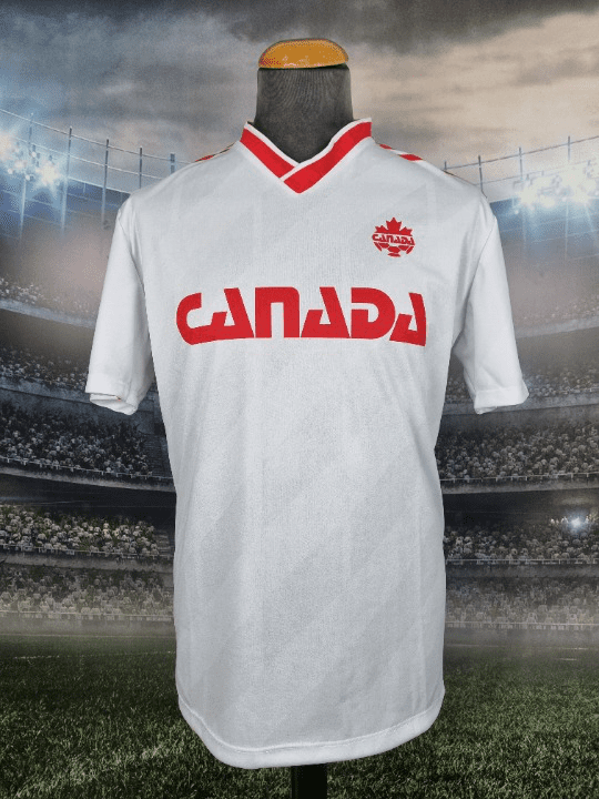 Canada National Team Football Shirt 1986 World Cup Retro Jersey Vintage Away - Sport Club Memories