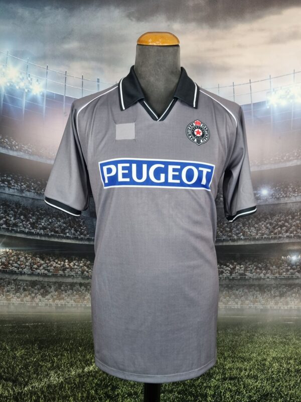 Partizan Belgrade Dres Away Retro 2000 vs Porto Jersey Football Shirt Serbia Peugeot - Sport Club Memories