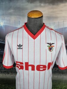 SL Benfica Football Jersey 1985/1986 Away Retro Shirt Portugal Camiseta Soccer - Sport Club Memories