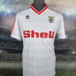 SL Benfica Football Jersey 1986/1987 Away Retro Shirt Portugal Camiseta