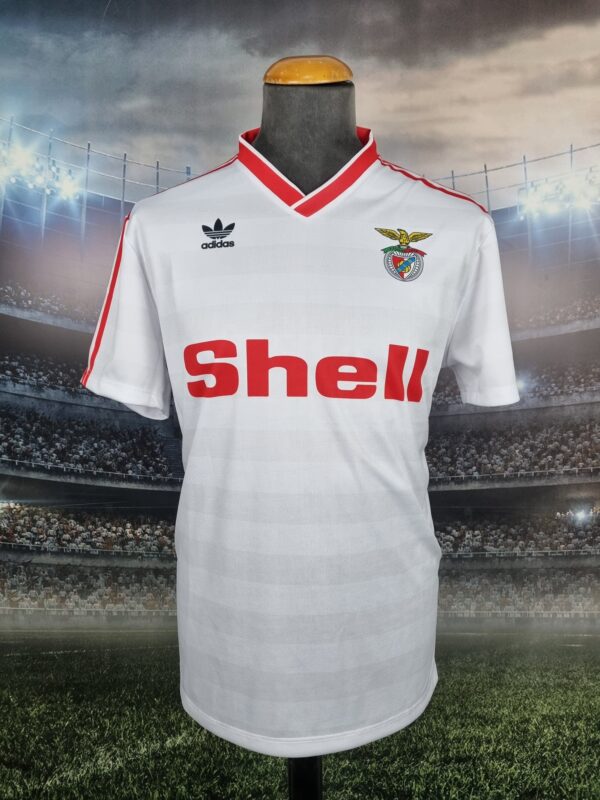 SL Benfica Football Jersey 1986/1987 Away Retro Shirt Portugal Camiseta - Sport Club Memories