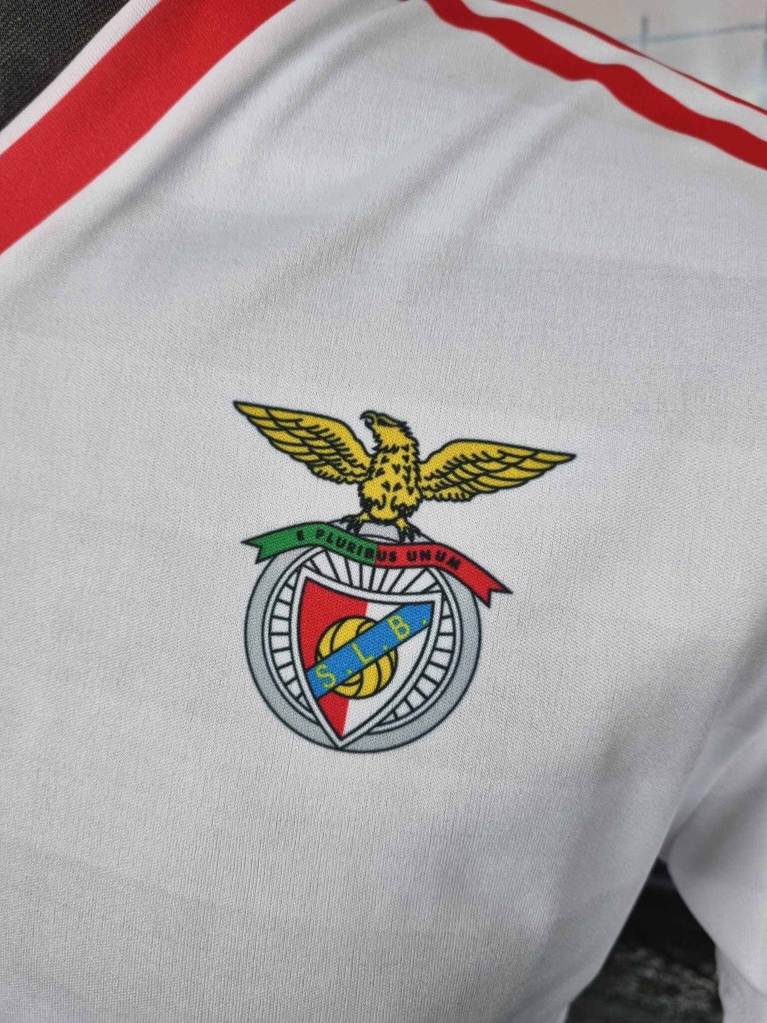 SL Benfica Football Jersey 1986/1987 Away Retro Shirt Portugal Camiseta - Sport Club Memories