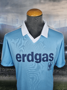 Borussia Mönchengladbach Away Retro Trikot "Ergdas" 1983/1985 #10 Mill Jersey Vintage Shirt - Sport Club Memories