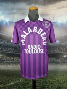 Toulouse FC Home Retro Shirt 1985/1986 Maillot Vintage Jersey France Football - Sport Club Memories