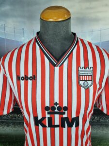 Brentford Home Football Shirt 1988/1989 Retro Jersey England "KLM" - Sport Club Memories