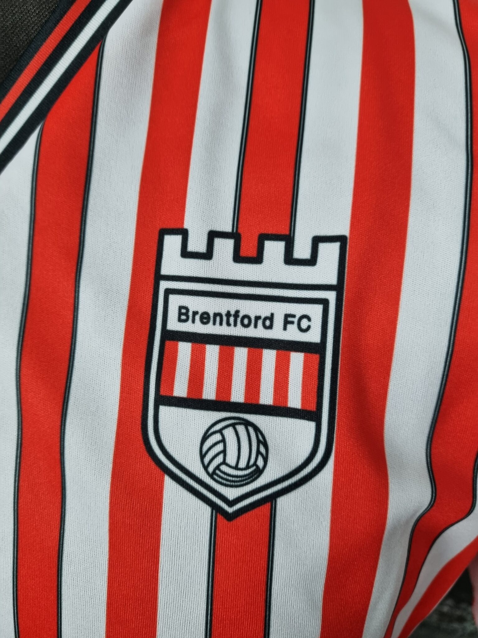 Brentford Home Football Shirt 1988/1989 Retro Jersey England "KLM" - Sport Club Memories