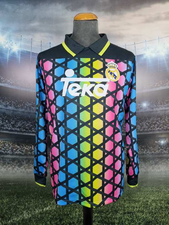 Real Madrid GK Football Jersey 1992/1993 Camiseta Retro Soccer Shirt Spain - Sport Club Memories