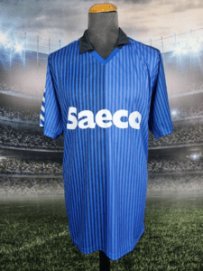 SC Pisa Home 1909 Football Shirt 1988/1989 Italy Maglia Retro Soccer Jersey Calcio "Saeco" - Sport Club Memories