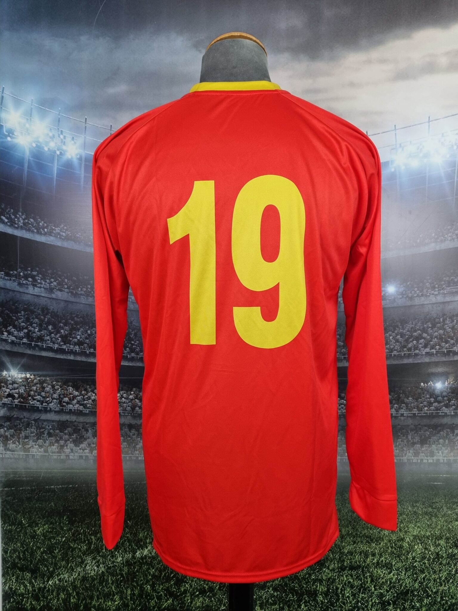 Belgium National Team Home Football Jersey 2008/2009 Retro Shirt #19 Hazard - Sport Club Memories