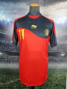 Belgium National Team Home Football Jersey 2011/2012 Retro Shirt #11 Hazard - Sport Club Memories