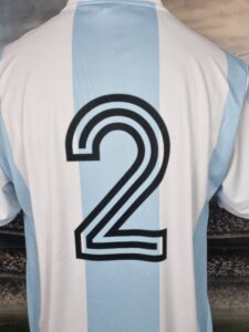 Argentina National Team Jersey 1974 Ruben Ayala #2 Retro Shirt Vintage Gauchos - Sport Club Memories
