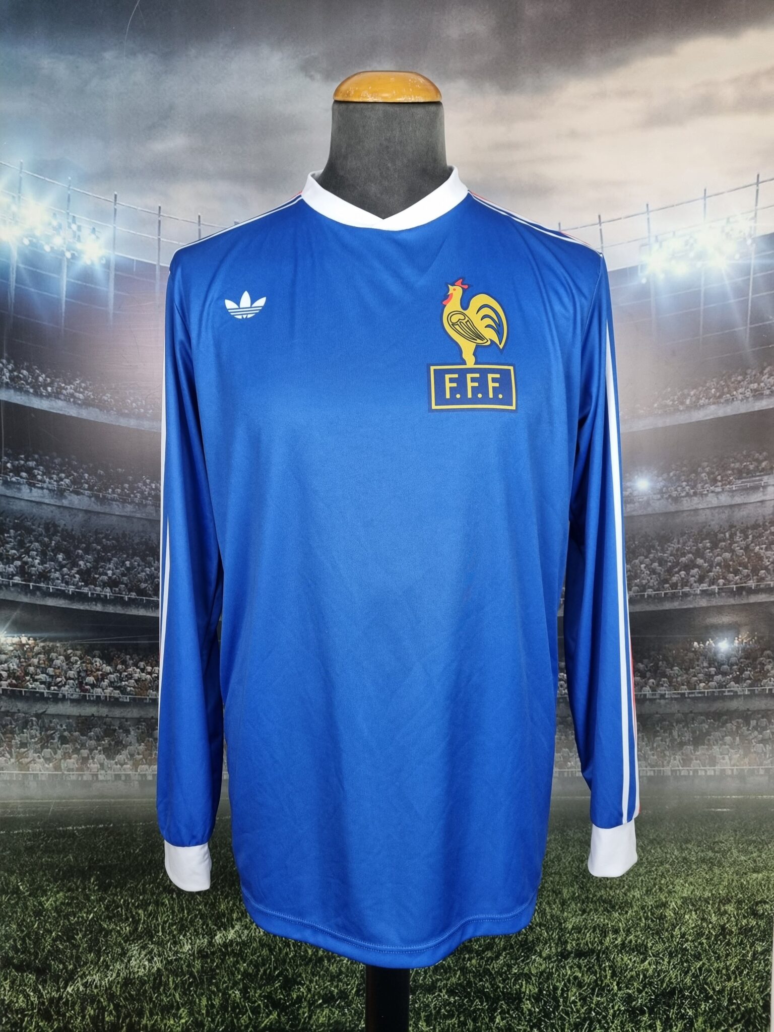 France Home Football Jersey 1978/1980 Retro Shirt Vintage Maillot National Team - Sport Club Memories