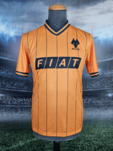 Wolverhampton Wanderers Special Football Shirt Home 1985 Retro Jersey England "FIAT" - Sport Club Memories