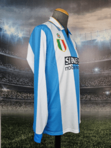 S.S. Lazio Roma Home Maglia Europe 2000/2001 Veron #23 Italy Retro Jersey Argentina Shirt - Sport Club Memories