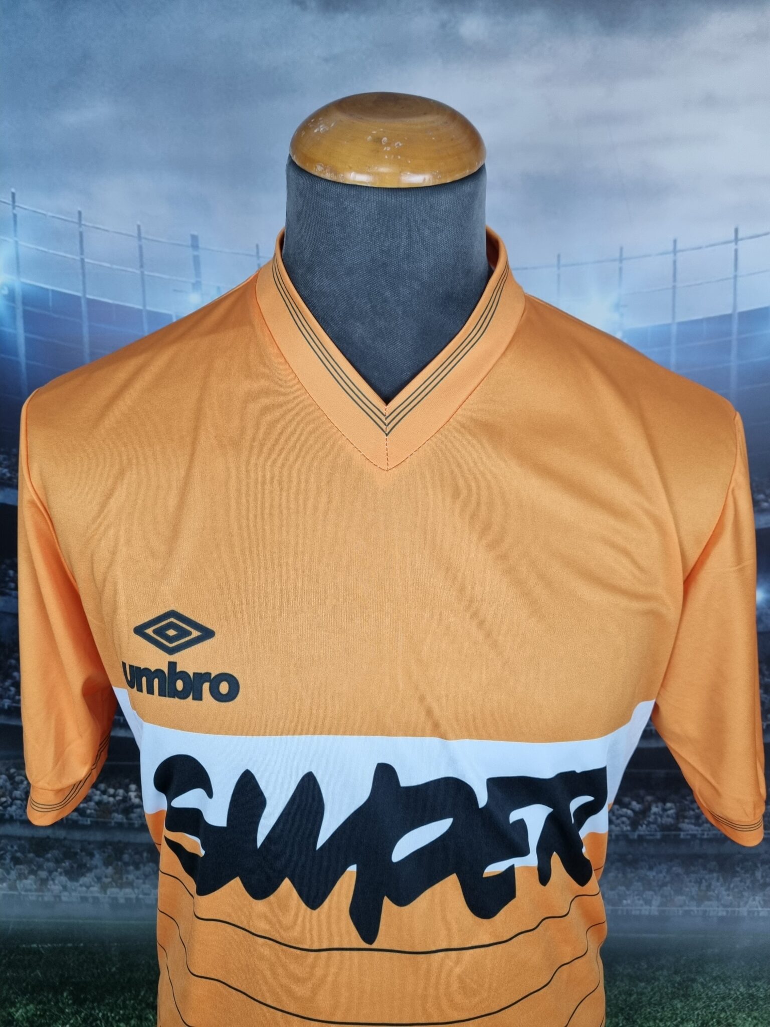 FC Volendam Home Fooball Jersey 1987/1988 Retro Shirt Holland Wim Jonk #10 "Super" - Sport Club Memories