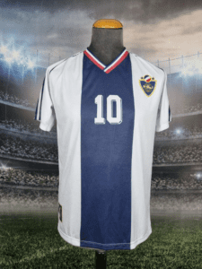 Yugoslavia Football Shirt 1998 World Cup Retro Savicevic #10 Jersey Retro Serbia - Sport Club Memories