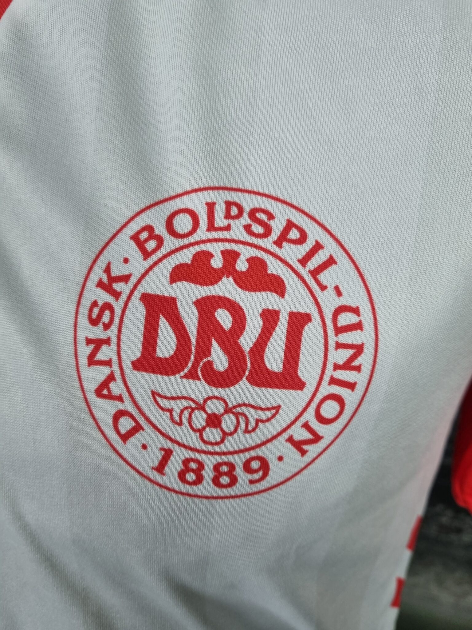 Denmark National Team Away Football Jersey 1984 European Championship Retro Shirt - Sport Club Memories