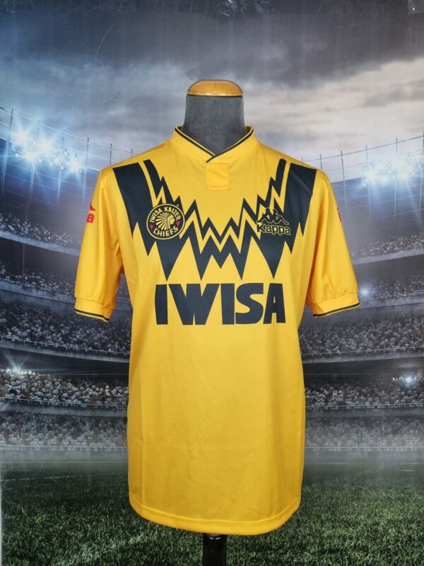 Kaizer Chiefs Home Football Shirt 1992/1994 Retro Soccer Jersey South Africa Home - Sport Club Memories