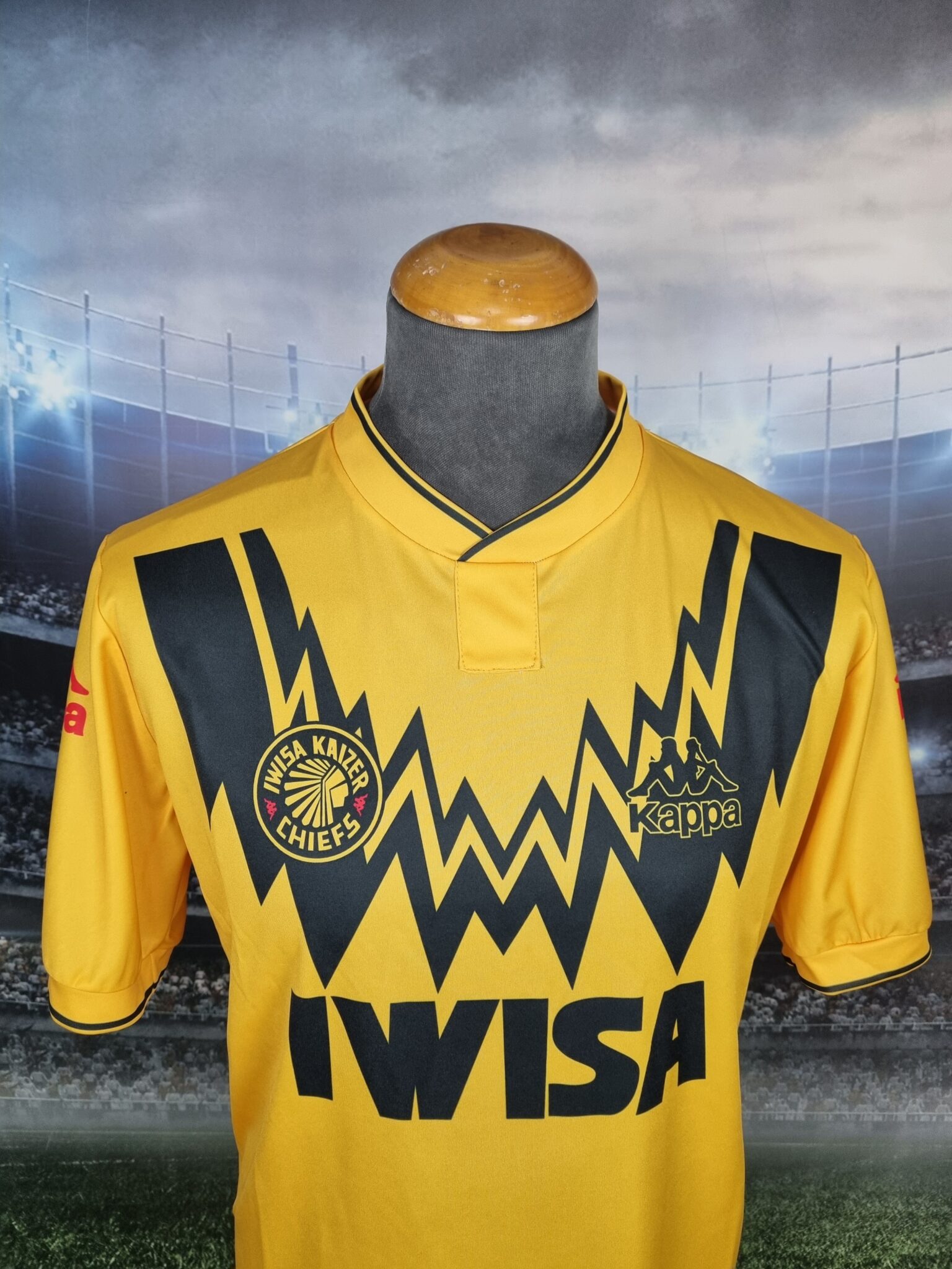 Kaizer Chiefs Home Football Shirt 1992/1994 Retro Soccer Jersey South Africa Home - Sport Club Memories