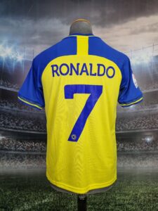 Al Nassr Ronaldo #7 Jersey Home Football 2022/23 Soccer Jersey Saudi Arabia - Sport Club Memories