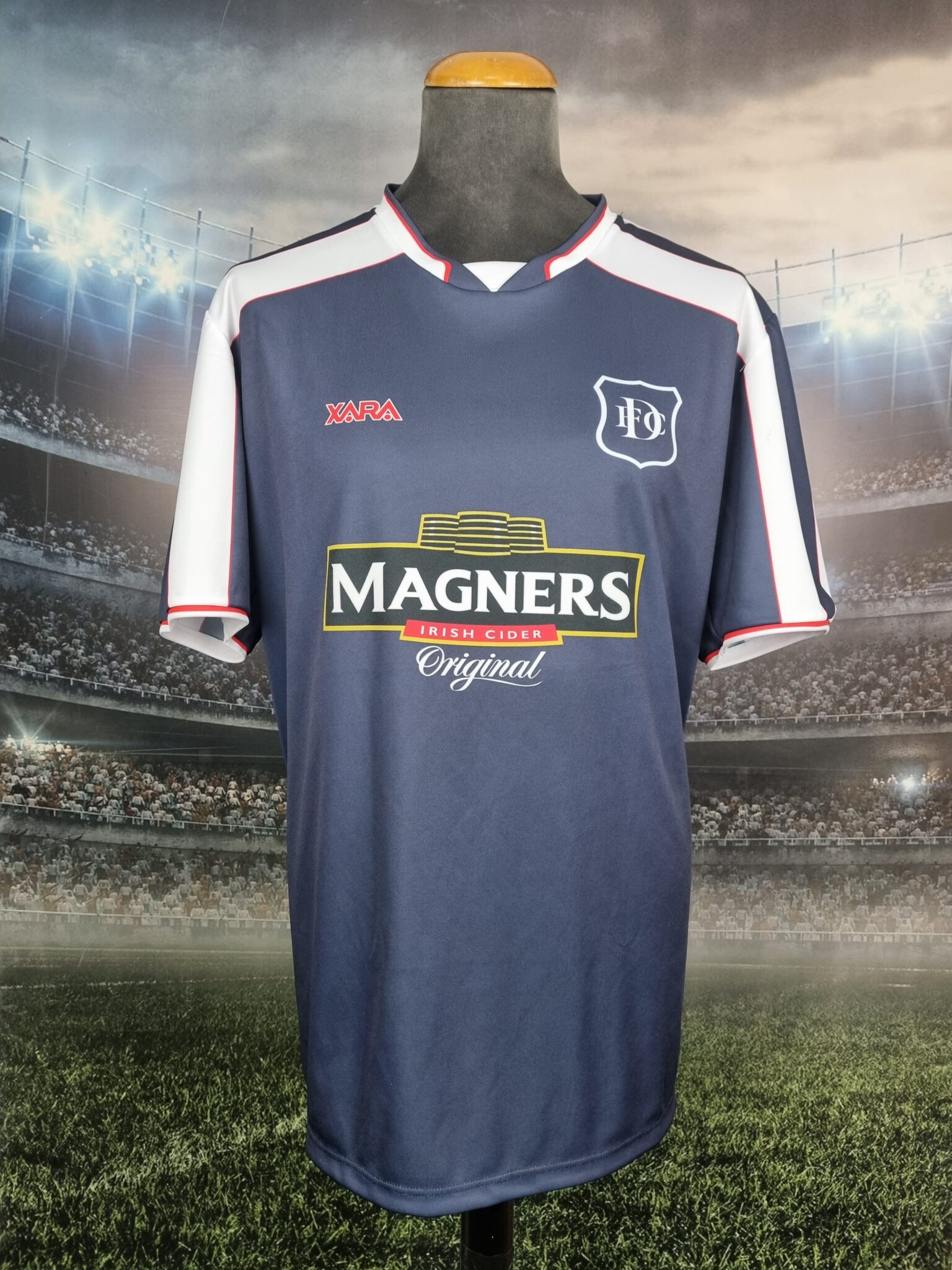 Dundee FC Home Jersey 2003/2004 Fabrizio Ravanelli #11 - Sport Club Memories