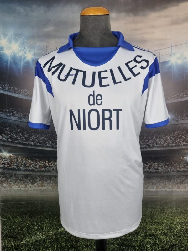 Chamois Niortais F.C. Football Jersey 1986/1987 Abedi Pele #10 - Sport Club Memories